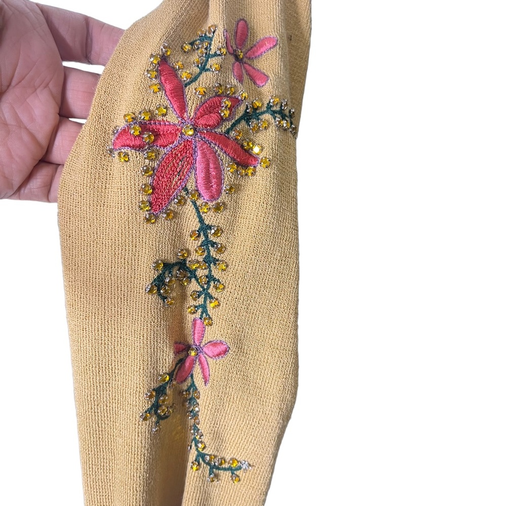 Double D Ranch Button Front Beaded Cardigan Sweater - Picture 8 of 8